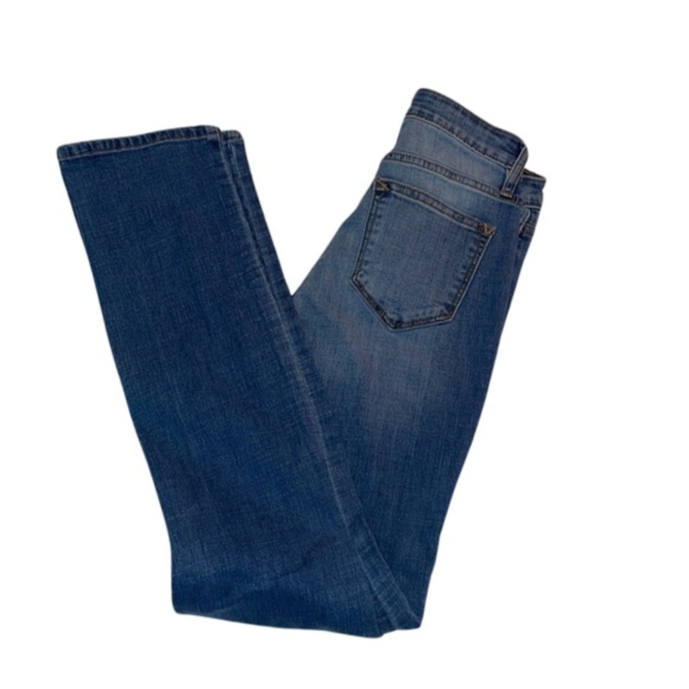 Vigoss Blue Flare Wide Leg Jeans Distressed